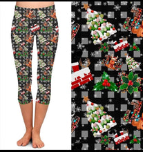 Load image into Gallery viewer, Holly Jolly Leggings, Capris, and Skorts
