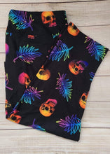 Load image into Gallery viewer, Crazy Skull leggings &amp; capris with pockets
