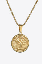 Load image into Gallery viewer, Tree Of Life Pendant Stainless Steel Necklace
