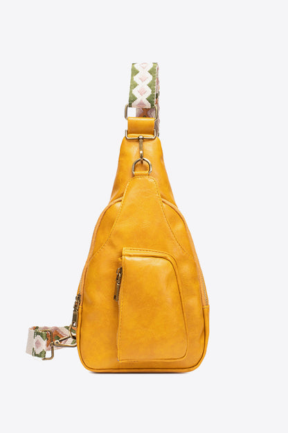 All The Feels Faux Leather Sling Bag - Asst Colors