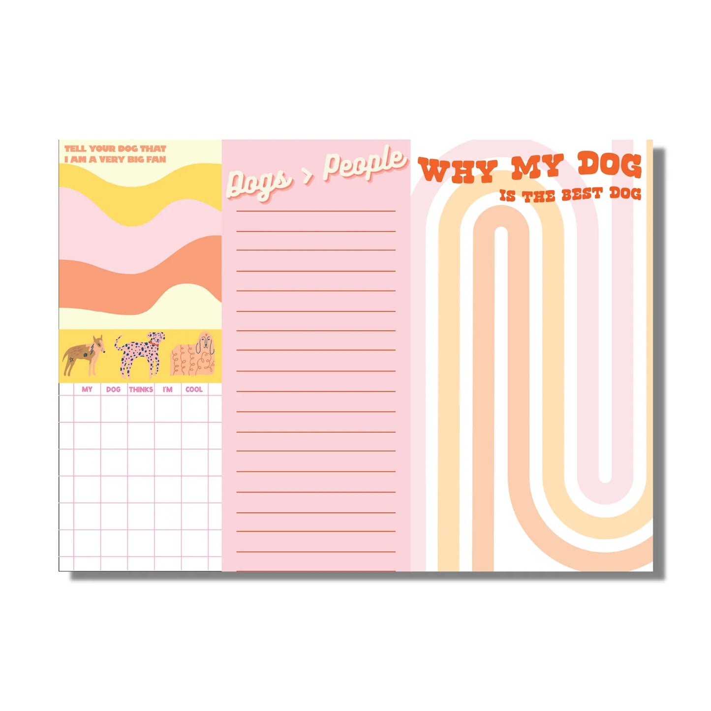 Dog Lovers Notepad Set