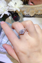 Load image into Gallery viewer, 1 Carat Moissanite 925 Sterling Silver Heart Ring
