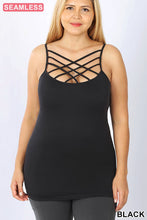 Load image into Gallery viewer, CRISS CROSS SEAMLESS CAMI - WESTERN STYLIN&#39;
