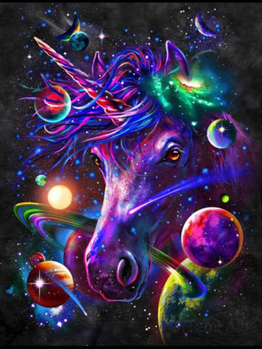GALAXY UNICORN DIAMOND PAINTING - WESTERN STYLIN'