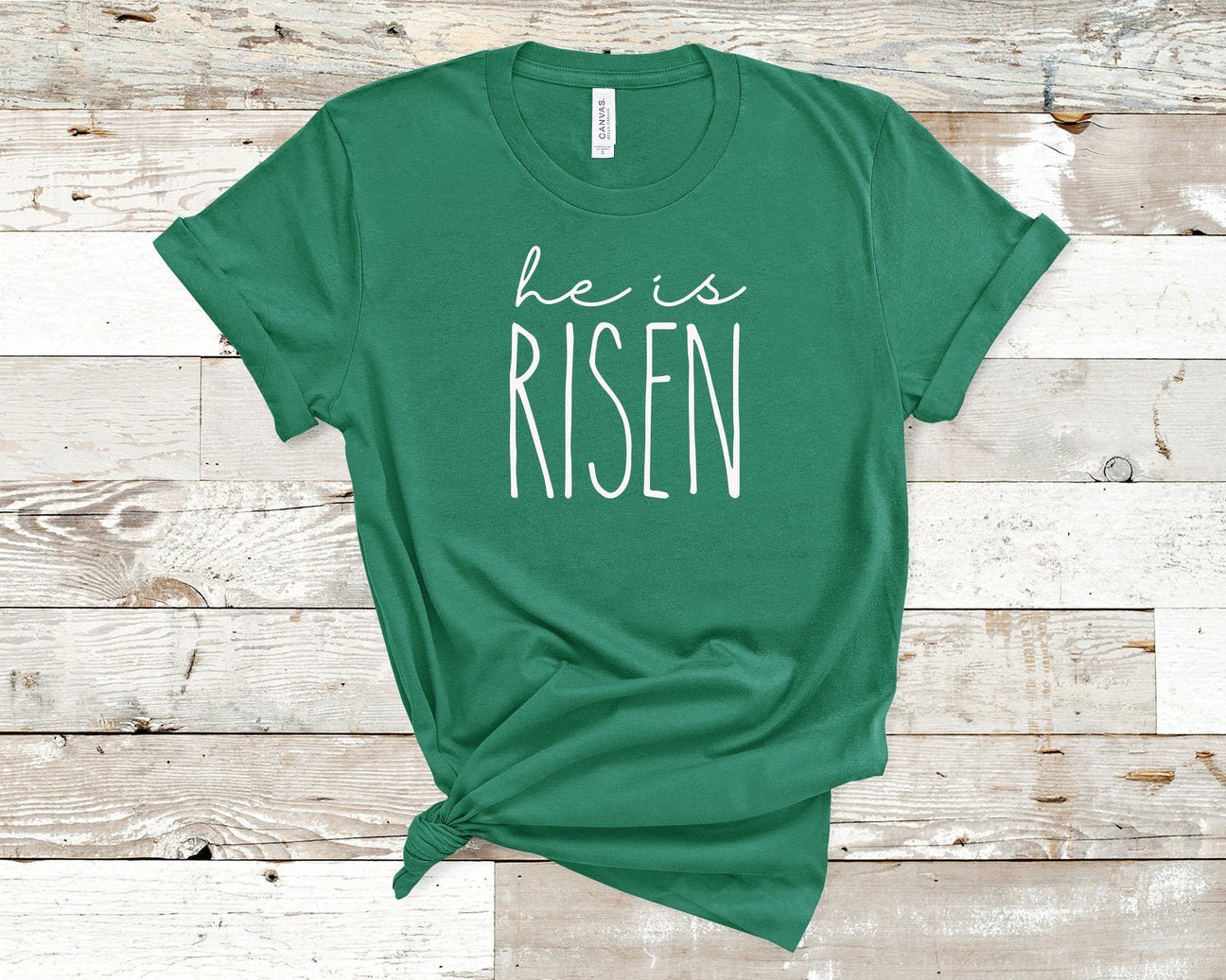 HE IS RISEN CUSTOM GRAPHIC TOP - WESTERN STYLIN'