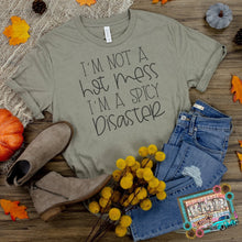 Load image into Gallery viewer, I&#39;M NOT A HOT MESS, I&#39;M A SPICY DISASTER - WESTERN STYLIN&#39;
