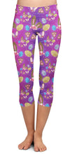 Load image into Gallery viewer, “Floral Ears” Easter Hoodies, Leggings, capris, Lounge Pants and Joggers
