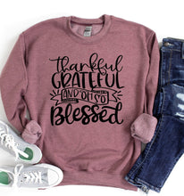 Load image into Gallery viewer, THANKFUL GRATEFUL AND OH SO BLESSED (BLACK LETTERS) - WESTERN STYLIN&#39;
